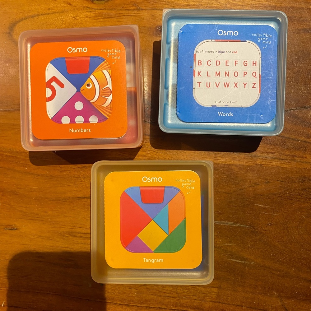 Osmo Learning set-‎ Words, Numbers, Tanagram